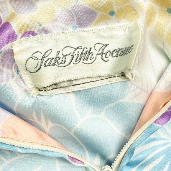 Vintage 1960s Christian Dior for Saks Fifth Avenue Lounge Dress / Hostess Gown - Picture 4 of 5